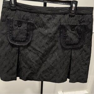 NWOT SEE BY CHLOE black mini skirt-size 10